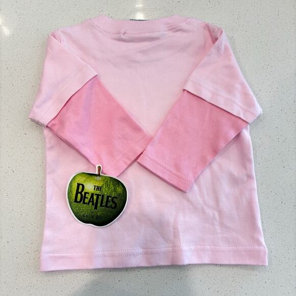 NWT Cutie Pie The Beatles Help Long Sleeve Baby Girl Shirt 12 Months - Picture 2 of 3